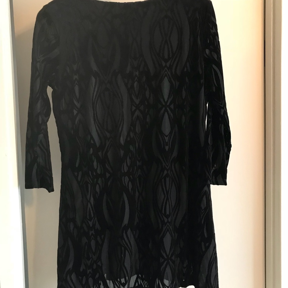 Beautiful black dress tunic shirt